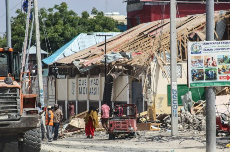 Mogadishu is often hit by bombings claimed by Al-Shabaab