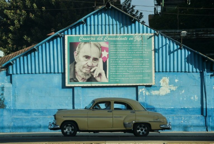 A law banning the use of Fidel Castro's image has not stopped the proliferation of posters and murals in his memory