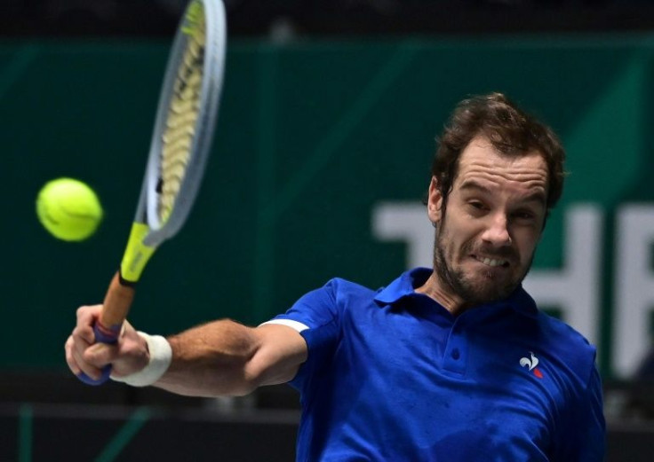 France's Richard Gasquet lost his rubber to Tomas Machac