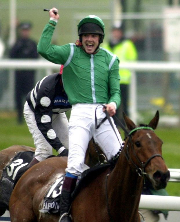 Ruby Walsh won the Grand National twice, most memorably on Papillon in 2000