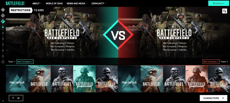 [Battlefield 2042] The browser-based Experience Builder lets Battlefield players easily customize their Portal matches