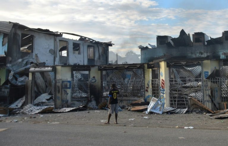 Petrol stations, shops and other businesses began to reopen, with Honiara residents flocking to buy basic provisions as the violence ebbed