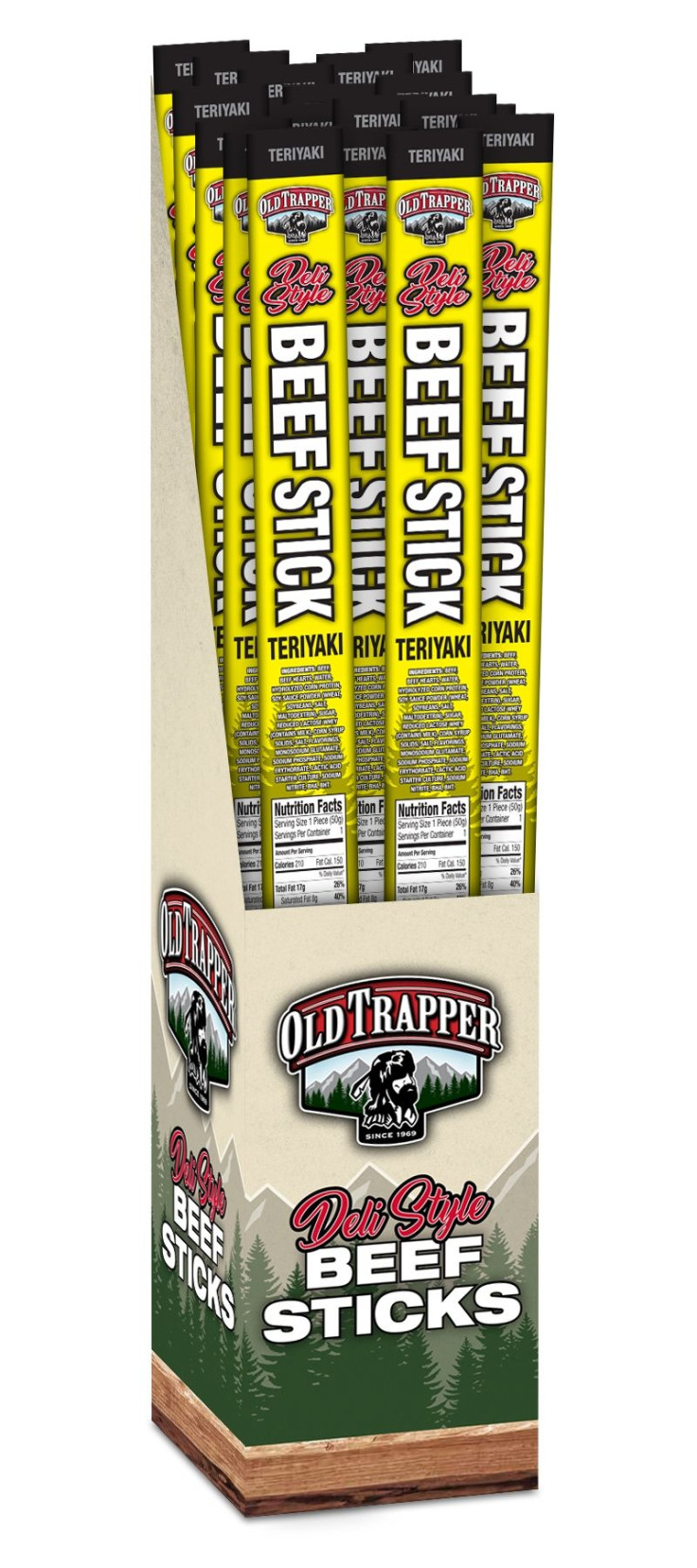 Old Trapper Beef Sticks 