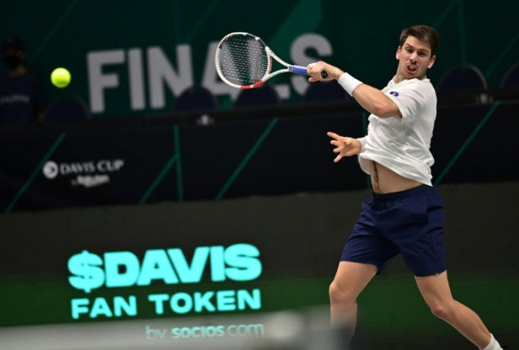 Britain's Cameron Norrie saw off Arthur Rinderknech of France