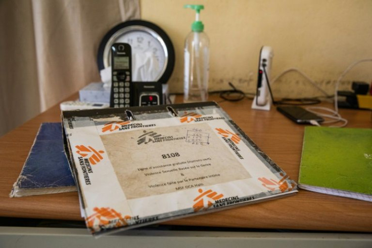 An office in the MSF clinic for victims of sexual violence in Haiti