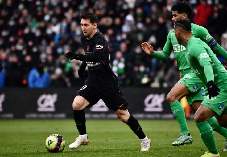 Lionel Messi set up three goals for PSG