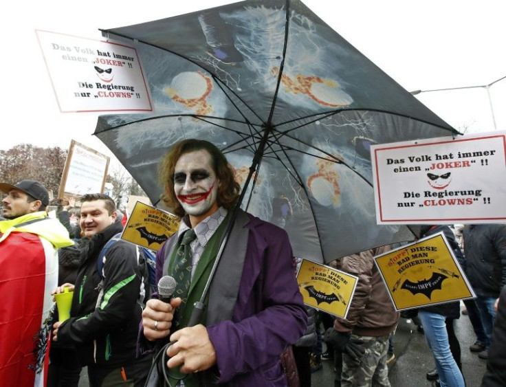 despite the new threat, tens of thousands rallied in Austria to protest the government's introduction of compulsory vaccination -- the first EU country to do so