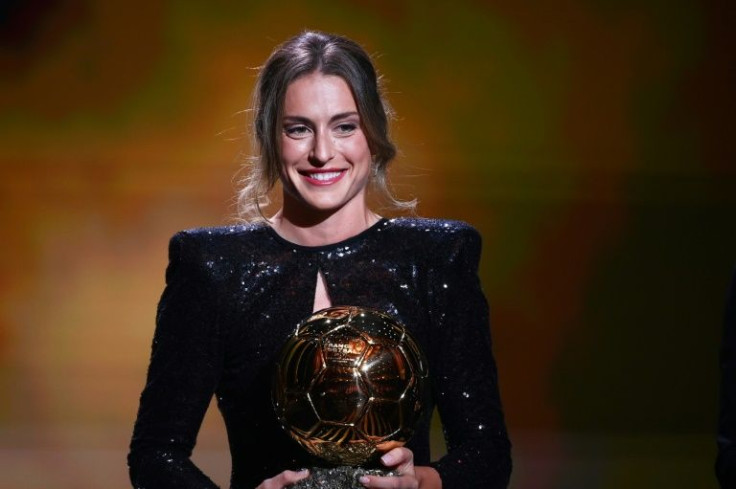 Barcelona's Alexia Putellas won the women's Ballon d'Or award