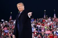 President Donald Trump, pictured at a Pittsburgh campaign rally in September 2020, remains a hero to the millions of disaffected new voters he brought to the Republican cause in 2016