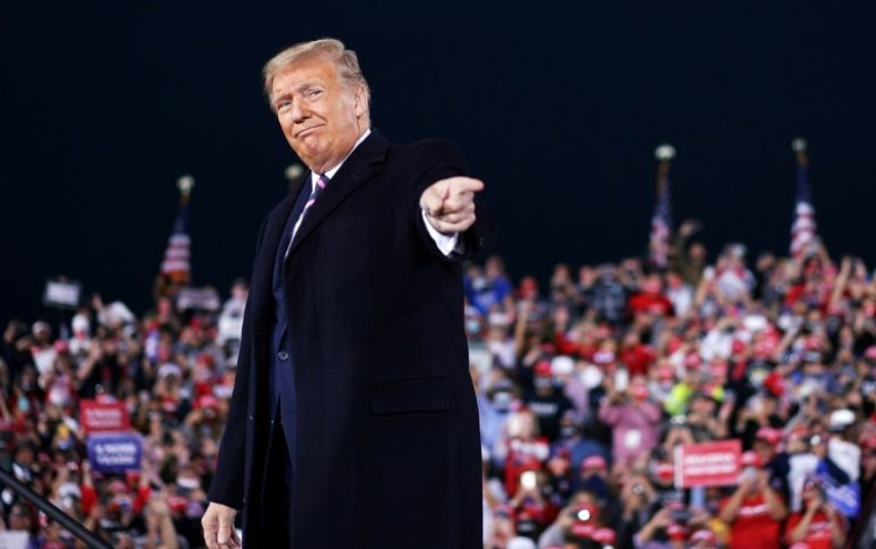 President Donald Trump, pictured at a Pittsburgh campaign rally in September 2020, remains a hero to the millions of disaffected new voters he brought to the Republican cause in 2016