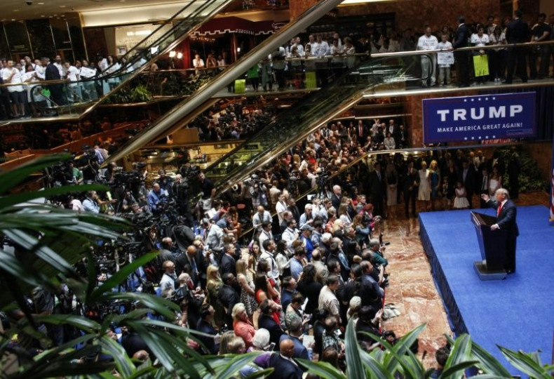 The Rebublican Party has been in thrall to Donald Trump, pictured launching his presidential campaign at Trump Tower, New York, in June 2015