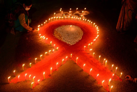 An awareness event organised on the eve of the 'World AIDS Day' at Khalpara area in Siliguri on November 30, 2021
