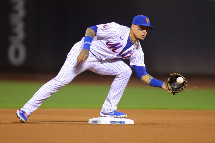 Javier Baez #23 of the New York Mets