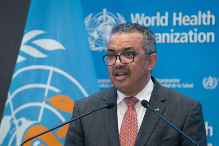 The UN health agency head Tedros Adhanom Ghebreyesus said the WHO -- but also countries and individuals -- had to use all available tools to limit transmission of the dominant Delta variant and new variants such as Omicron