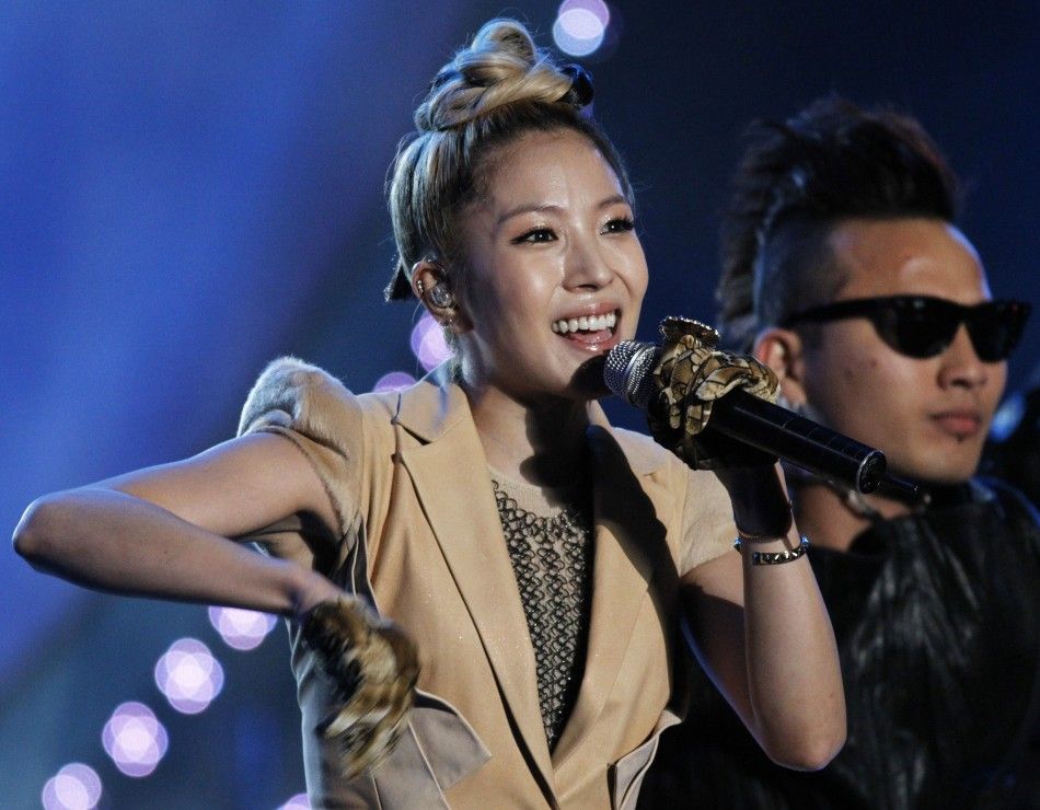 South Korean singer BoA performs during the 2010 Asia Song Festival celebrating the upcoming G20 Seoul Summit at the Jamsil Main Stadium in Seoul