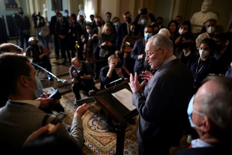 Senate Majority Leader Chuck Schumer described the stopgap deal as a "good compromise"