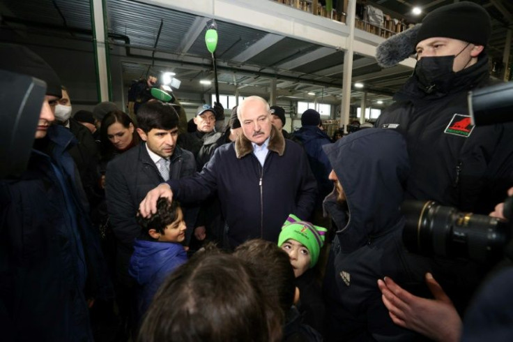 The West accused Belarus's President Alexander Lukashenko of deliberately fomenting a migration crisis.