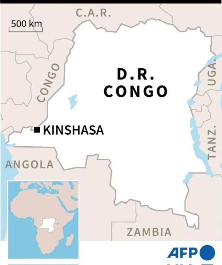 Vast country: DR Congo is the size of continental western Europe