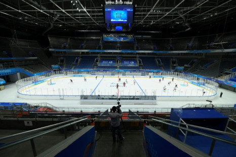 The National Indoor Stadium in Beijing will host men's hockey at the Games
