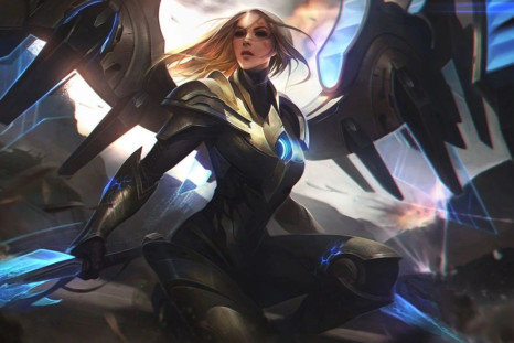 Official art for Aether Wing Kayle from League of Legends
