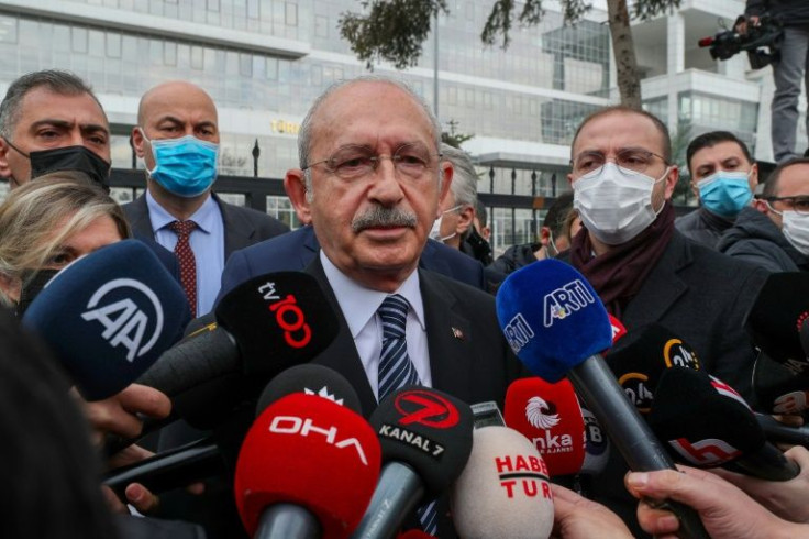 Turkish opposition leader Kemal Kilicdaroglu accused the state statistics agency of 'fabricating' inflation data to hide the true impact of the government's policies on daily lives