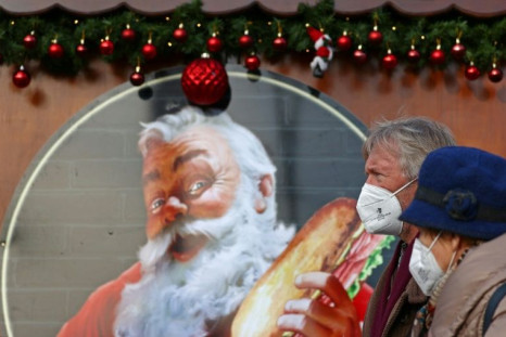 Covid-19 is again casting a shadow over Britain's festive Christmas celebrations