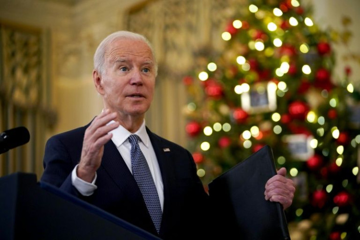 President Joe Biden said hiring in November was "very strong" even though it missed analysts' expectations