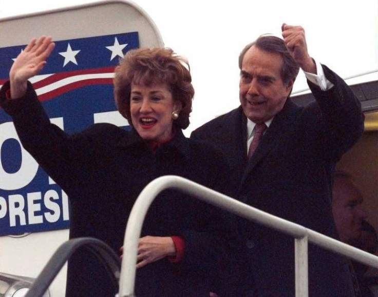 Senator Bob Dole and his wife, Elizabeth