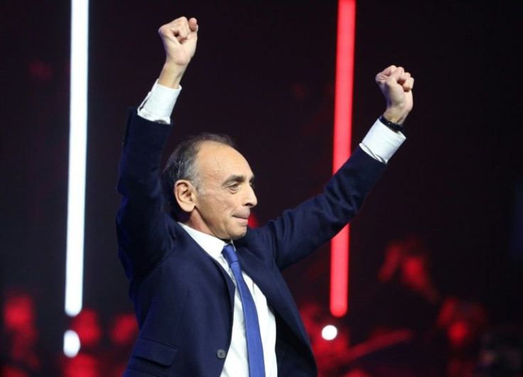 'If I win it will be the start of winning back the most beautiful country in the world,' Zemmour told the crowd