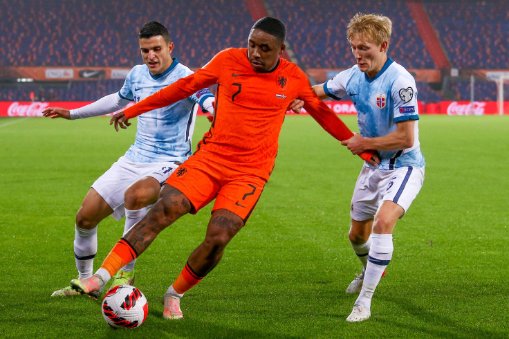 Steven Bergwijn of the Netherlands