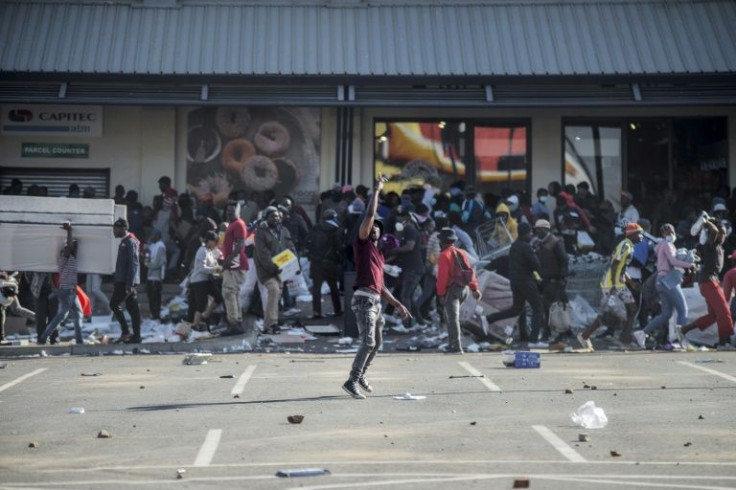 A spree of arson and looting rocked parts of South Africa in July following the jailing of ex-president Jacob Zuma for contempt after he refused to appear before graft investigators