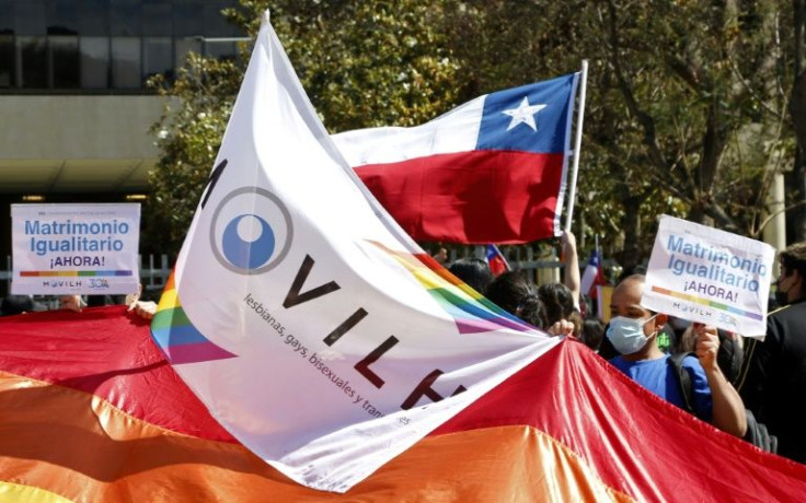 Chile legalized same-sex civil unions in 2015, and has been eagerly awaiting the passing of the gay marriage bill since 2017