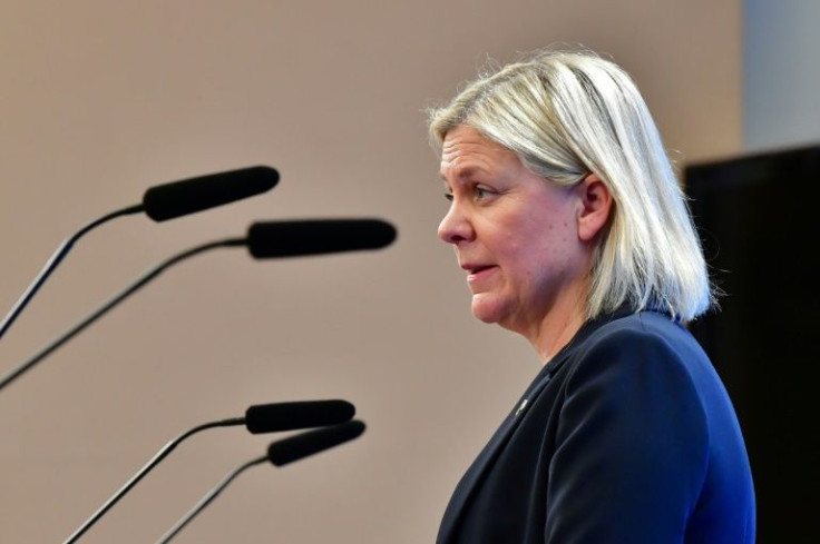 Magdalena Andersson will step down from the IMF's steering committee after becoming the first woman to hold the office of prime minister in Sweden