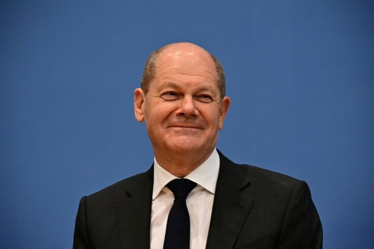 Olaf Scholz narrowly beat Angela Merkel's conservatives in a September election