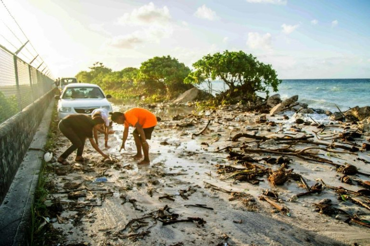 The flooding in the Marshalls was blamed on a combination of bad weather, high tides, La Nina weather pattern and a rise in sea levels linked to global warming