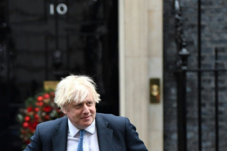 British Prime Minister Boris Johnson faces questions about the reported party at Downing Street last year in breach of Covid restrictions