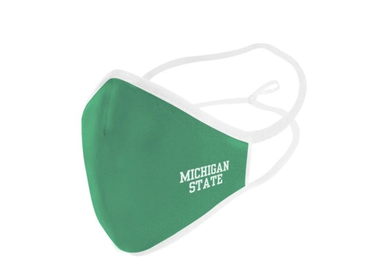 Michigan State Spartans Overhead Face Mask Green