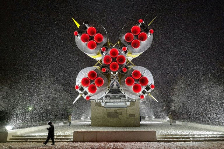 Baikonur's streets carry the names of Soviet space heroes and its buildings are decorated with space-themed art