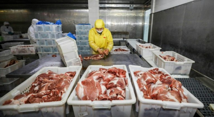 China's consumer inflation picked up in November 2021, according to official data, driven by a rebound in pork prices