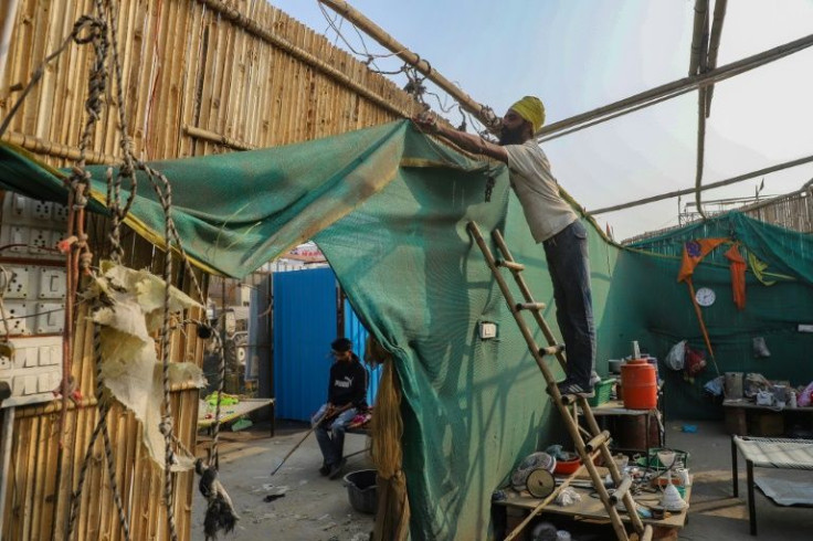 A farm union leader told AFP that the packing up of camps, which have ringed New Delhi since last year, had begun