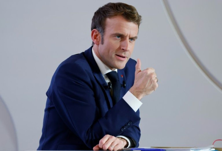 European unity is 'indispensable' to address the crises facing EU nations, Macron said