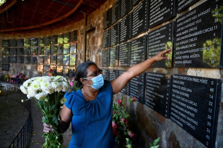 Maria de La Paz Chicas was 11 at the time of the El Mozote massacre in El Salvador, and survived because she was out of town with her father