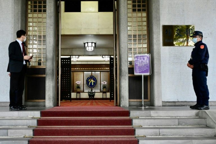 Taiwan's Ministry of Foreign Affairs in Taipei expressed 'heartfelt pain and regret' over the decision