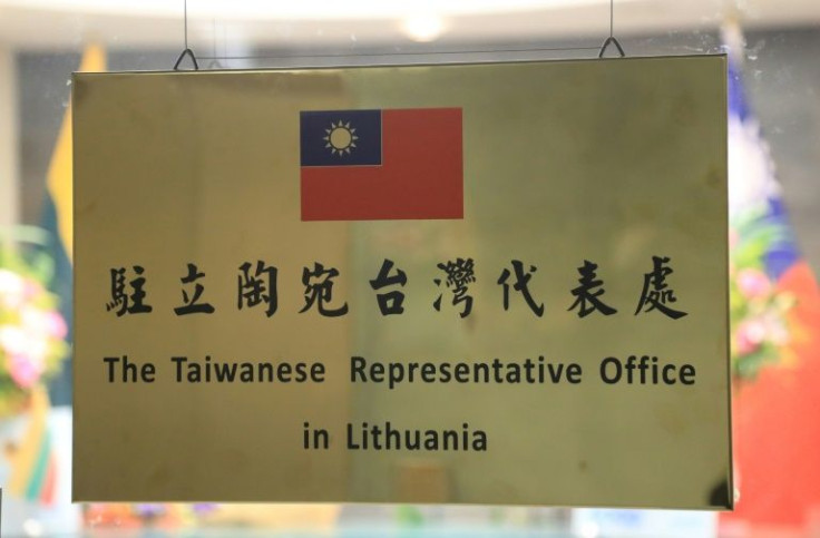 Last month China downgraded diplomatic ties with Lithuania after Vilnius agreed to let Taiwan open a trade mission