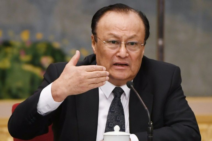 The US placed sanctions on Shohrat Zakir, the former chairman of the government in Chinas Xinjiang region.