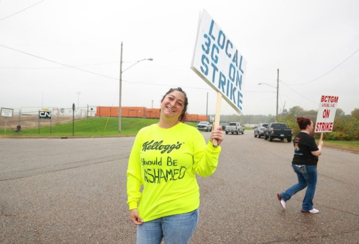 Kellogg's plant workers remain on strike after rejecting the company's latest contract offer