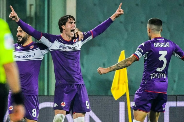 Dusan Vlahovic has scored 32 Serie A goals in 2021 for Fiorentina