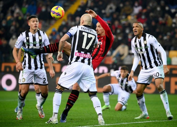 Zlatan Ibrahimovic has scored seven times in 10 Serie A appearances