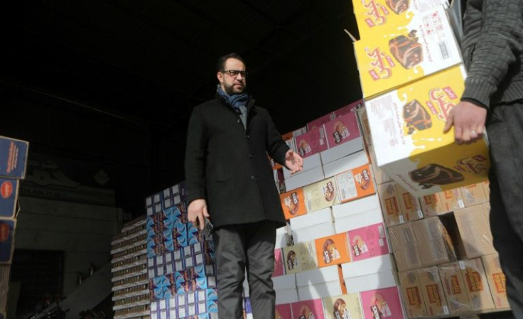 Consumption has slumped, acknowledges Ahmed Abu Obeida, a merchant and official in the Chamber of Industry and Commerce, who imports food products from Turkey