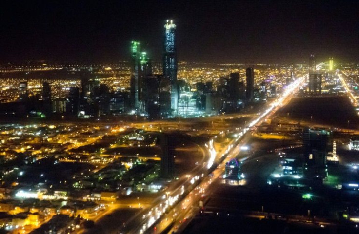 The skyline of Riyadh, Saudi Arabia in 2014, the year when oil prices collapsed and the kingdom's budget fell into years of deficits
